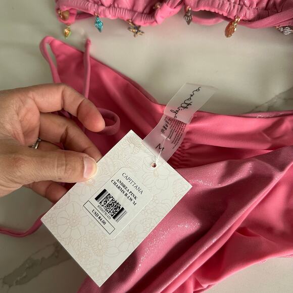 Capittana Andrea Bikini Top & Bikini Bottom Size Medium NEW - Picture 3 of 8